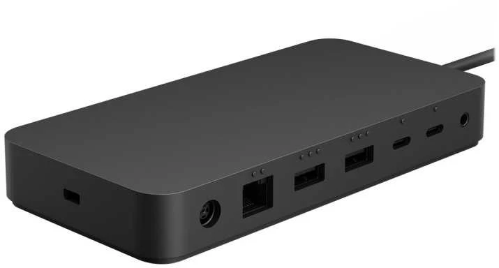 „Microsoft Surface Dock“ – „Thunderbolt 4“.