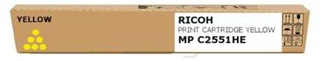 Ricoh MP C2551 (842062) (841507), geltona kasetė