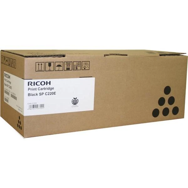 Ricoh SPC220 cartridge, juodas