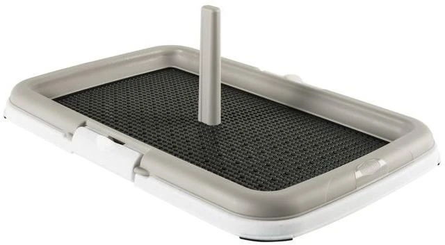 Stefanplast Toilet Puppy Training Set šunų tualetas su stulpeliu 60x40x4cm