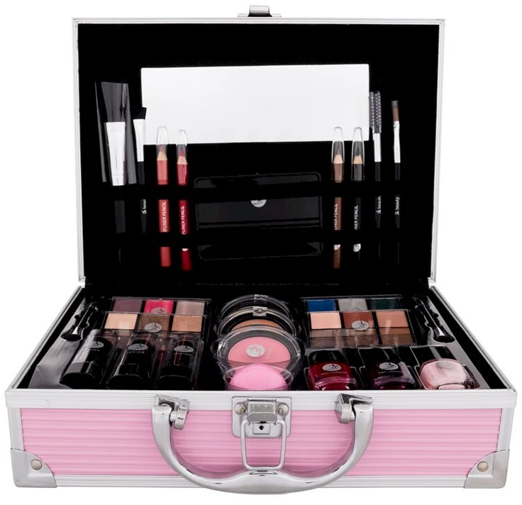 2K Games 2K Miss Pinky Born to Be Rožinė Makeup Palette moterims, 60,2 g