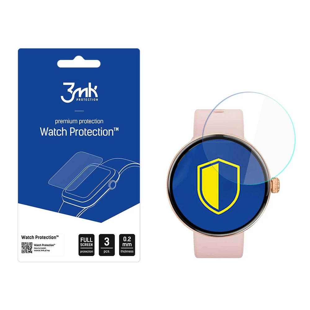 3MK plėvelė ARC Watch Garmin Venu 3s plėvelė Fullscreen