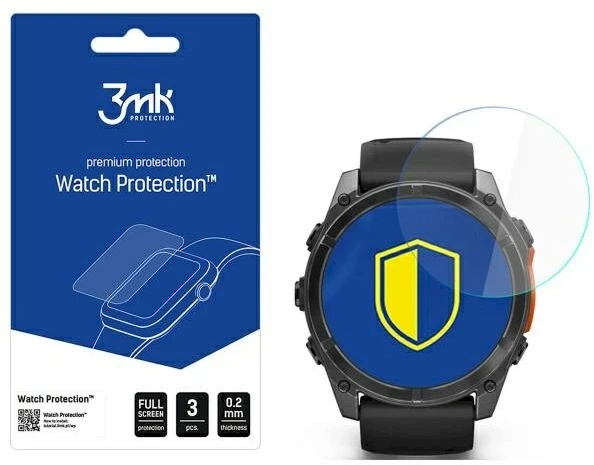 3MK FlexibleGlass Garmin Fenix 8 Amoled 51mm hibridinis stiklas