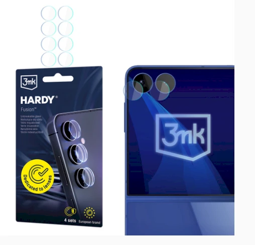 3Mk 3 mk „Hardy Fusion“ objektyvo apsauga „Samsung Galaxy Z Flip 8“