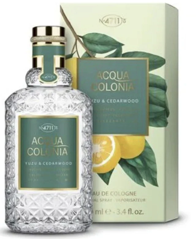 4711 Acqua Colonia Yuzu & Cedarwood EDC odekolonas unisex, 100 ml