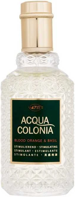 Odekolonas 4711 Acqua Colonia Blood Oranžinis And Basil Eau De Cologne Purškiklis 50ml
