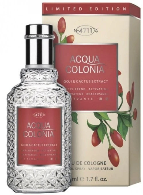 4711 Acqua Colonia Goji & Cactus EDC odekolonas unisex, 50 ml