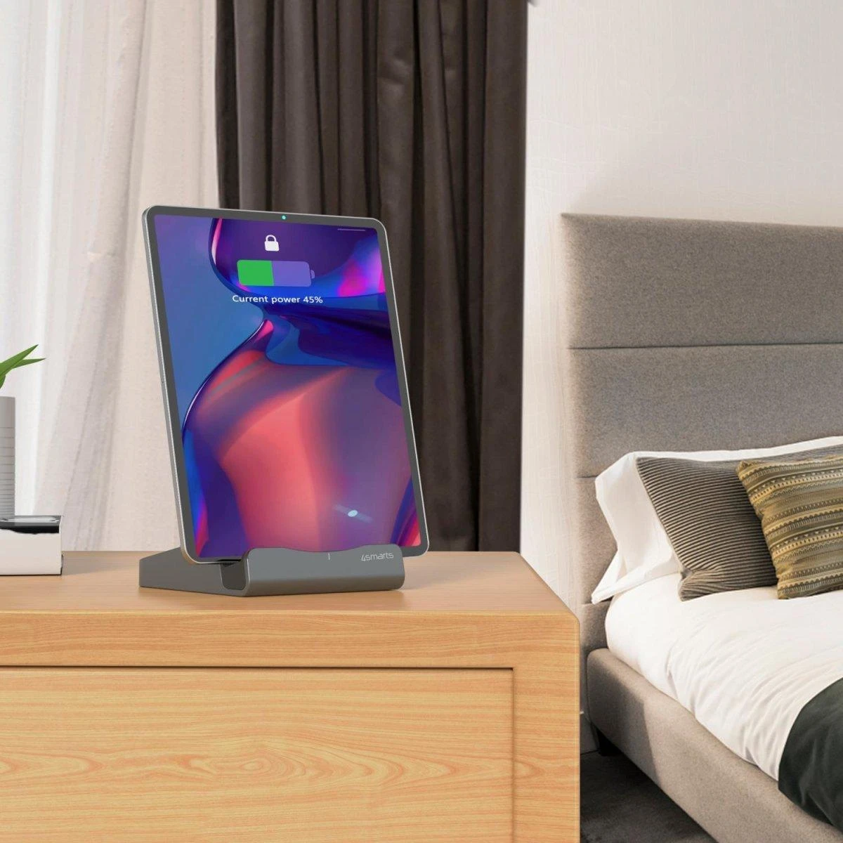 4smarts docking station planšetiniams kompiuteriams VoltDock USB-C 60W Gunmetal 462261