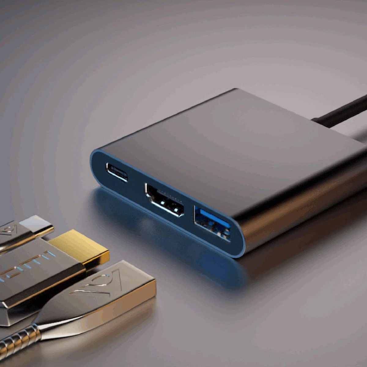 4Smarts 3in1 adapteris su prievadų jungtimis