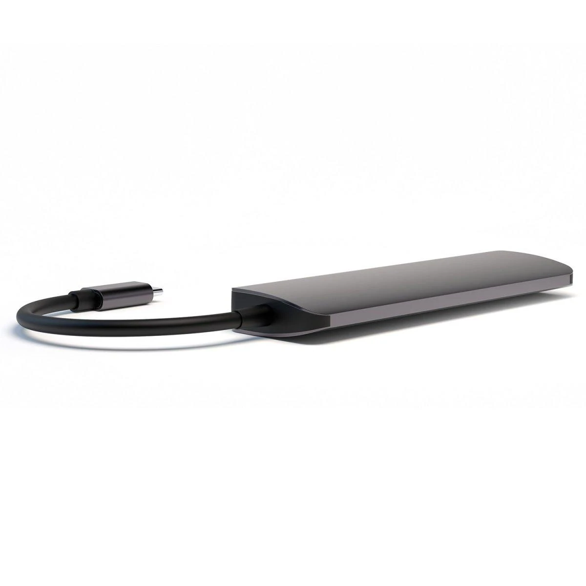 4smarts 6in1 USB-C daugiafunkcis adapteris pilkas