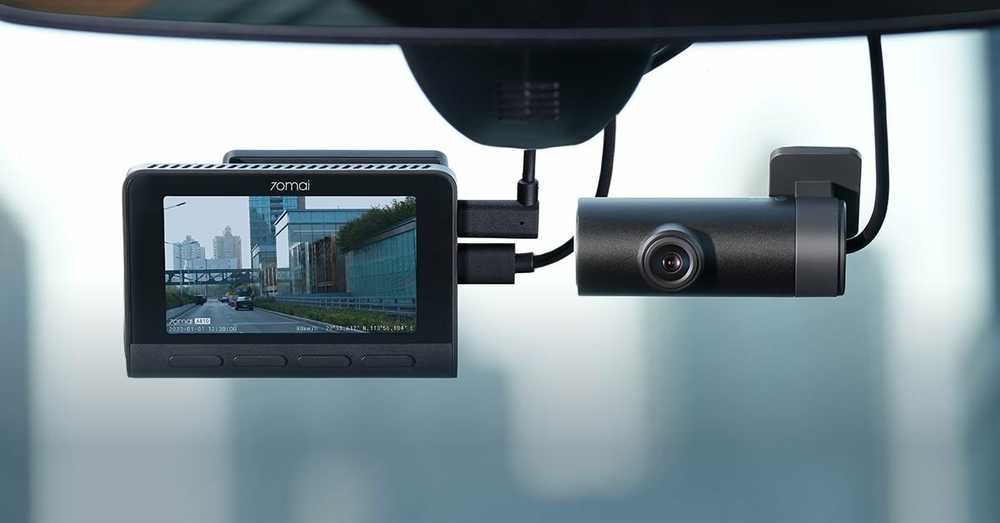 Vaizdo registratorius 70Mai Dash Cam A810 4K + galinė kamera RC12 (A810-2) aprašymas - Prekės nuotrauka