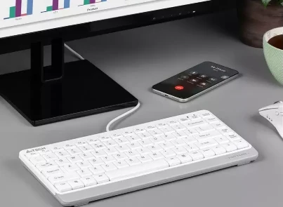 Klaviatūra - A4Tech FK11 Balta