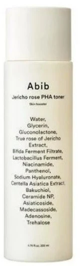 ABIB Jericho Rose PHA Toneris Skin Booster, 200 ml