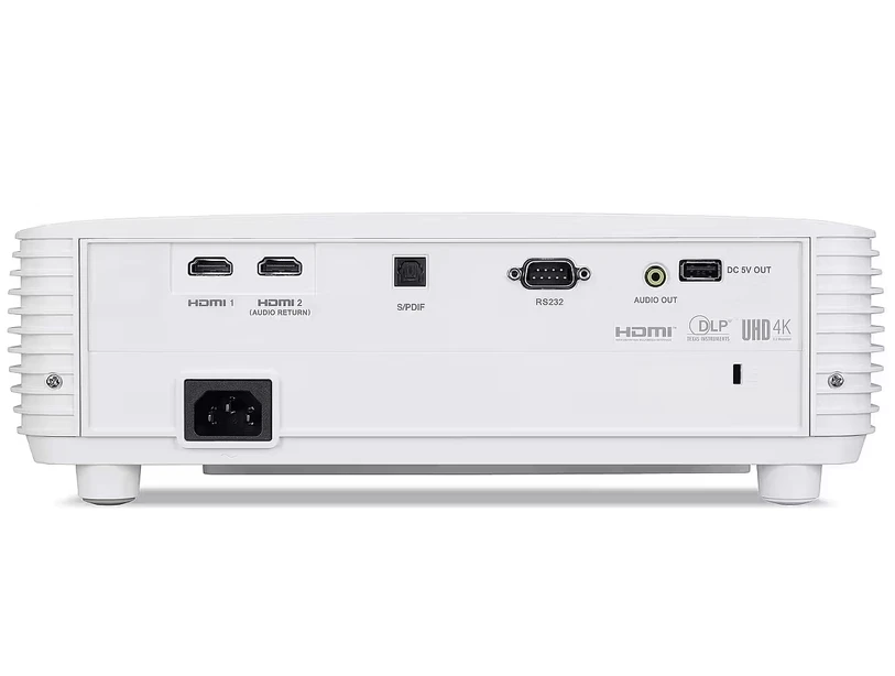 Projektorius Acer H6830BD, Baltos spalvos