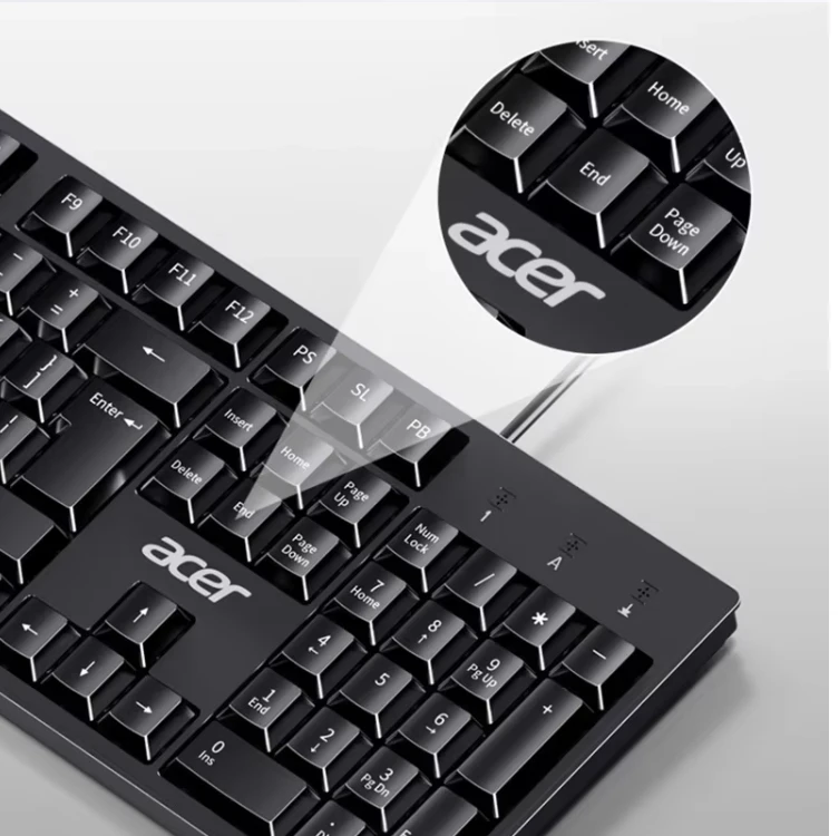 Acer K-212B Klaviatūra su laidu USB / ENG