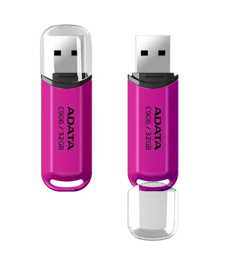 ADATA | USB Flash Drive | C906 | 32 GB | USB Type-A | Rožinė