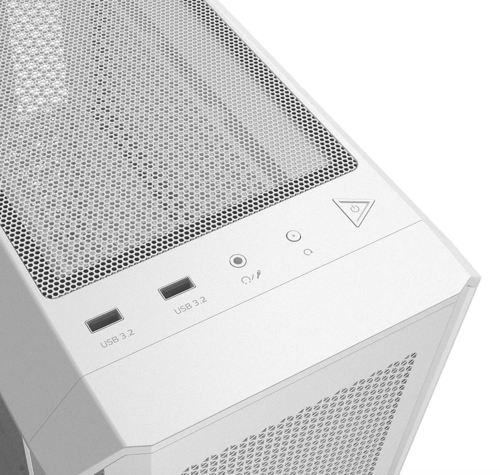 XPG (ADATA) XPG VALOR AIR PLUS MID-TOWER-Case Baltas