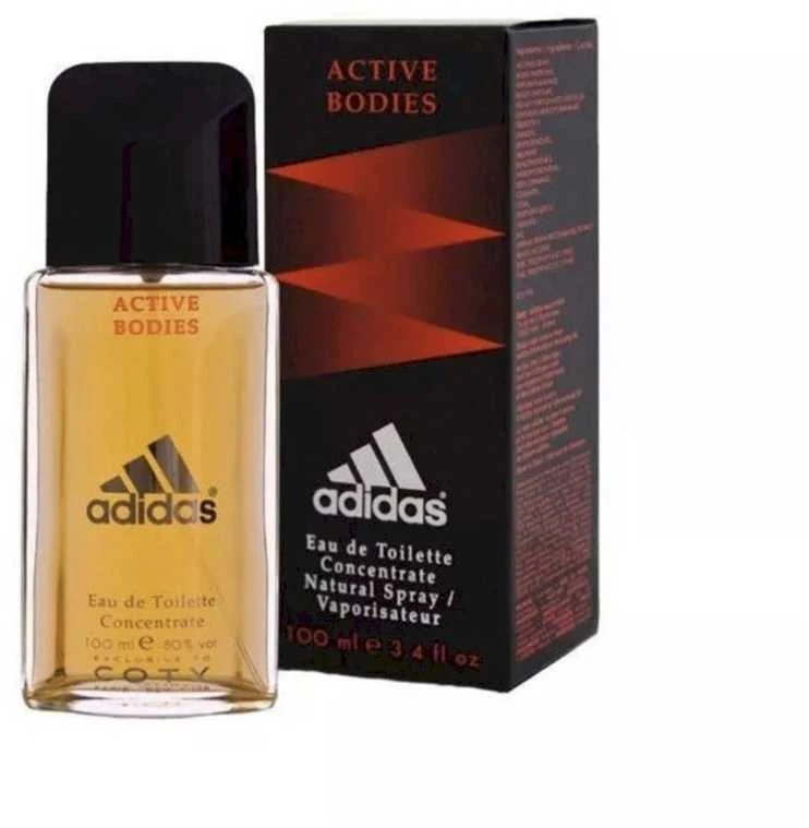 Adidas Active Bodies EDT tualetinis vanduo vyrams, 100 ml
