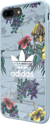 Apple iPhone X / XS Adidas OR Snap dėklas Floral pilkos spalvos