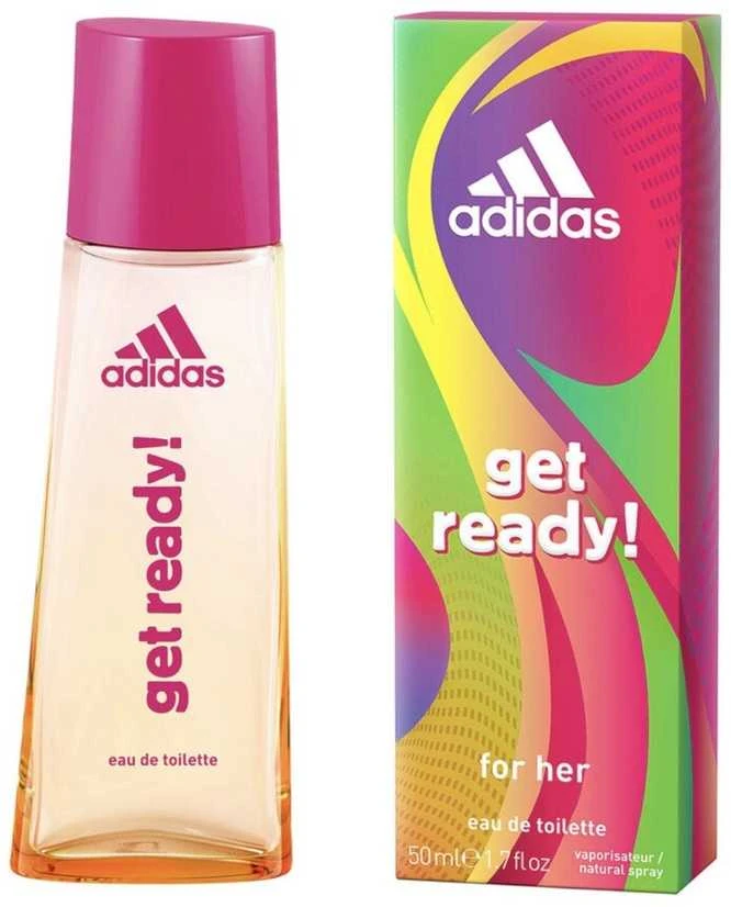 Adidas Get Ready! For Her EDT tualetinis vanduo moterims, 50 ml