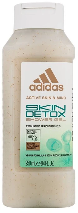 Adidas Skin Detox Dušo želė moterims, 250 ml