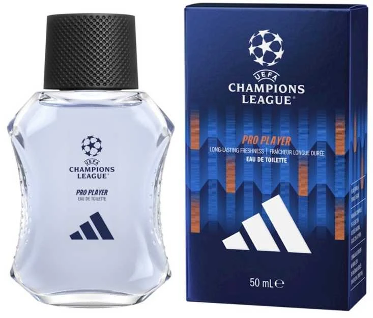 Adidas UEFA Champions League Pro Player EDT tualetinis vanduo vyrams, 50 ml