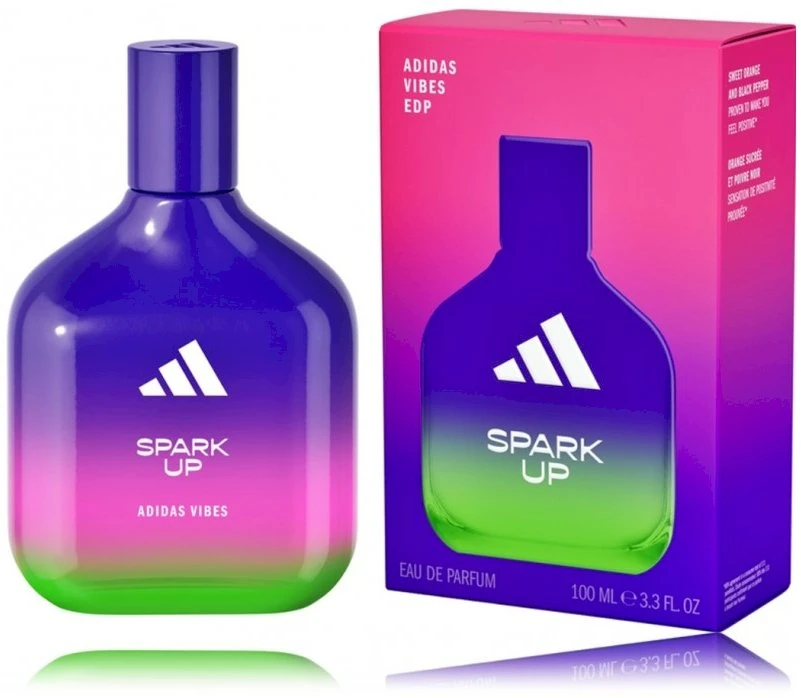 Adidas Vibes Spark Up EDP parfumuotas vanduo unisex, 100 ml