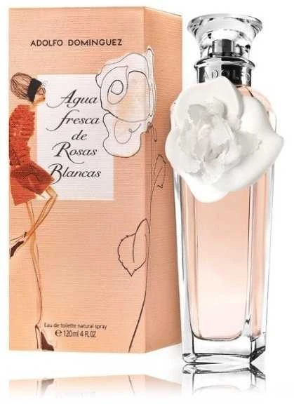 Tualetinis vanduo Adolfo Dominguez Agua Fresca De Rosas Blancas Eau De Toilette Purškiklis, 120ml 2017
