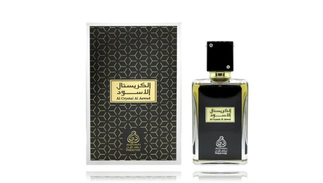 Adyan Al Crystal Al Aswad EDP parfumuotas vanduo unisex, 100 ml