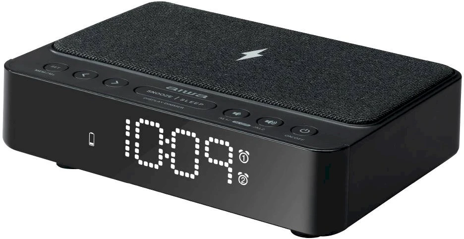 Radijo žadintuvas Aiwa Laikrodis su radiju AIWA CR-30/BK