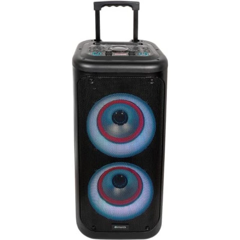 Aiwa Nešiojama garso sistema 380W (40W RMS) su karaoke, šviesos efektais
