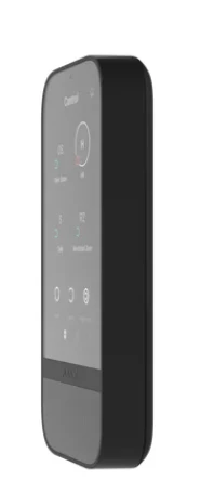 Ajax KeyPad TouchScreen belaidė valdymo klaviatūra liečiamu ekranu (Juoda)