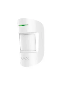 Ajax CombiProtect detektorius, baltos spalvos