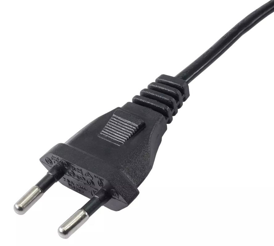Akyga AK-RD-04A maitinimo laidas nešiojamam kompiuteriui 2 kontaktų IEC C7 / CEE 7/16 Europlug 0,5 m