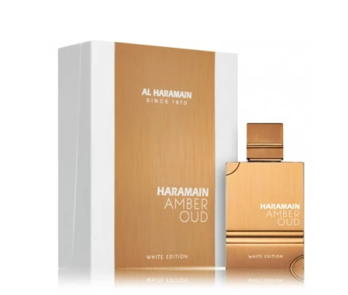 Al Haramain Amber Oud Baltas Edition EDP parfumuotas vanduo unisex, 100 ml