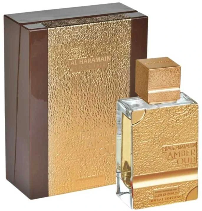 Al Haramain Amber Oud Gold 999.9 Dubai Edition ekstraktinis kvepalų purškiklis 75ml
