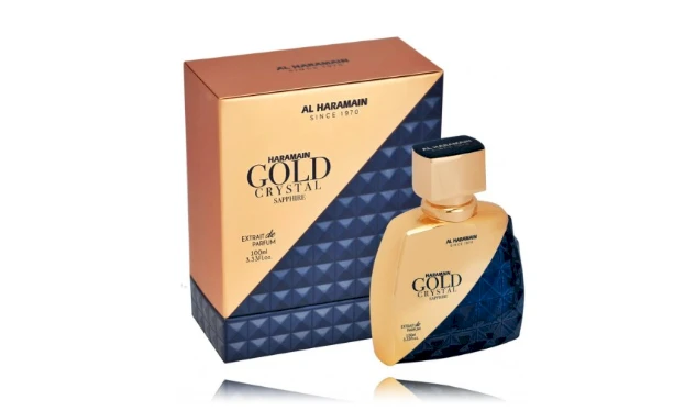 Al Haramain Gold Crystal Sapphire PP kvepalai unisex, 100 ml
