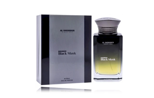 Al Haramain Juodas Musk EDP parfumuotas vanduo vyrams, 100 ml