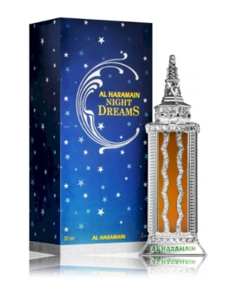 Al Haramain Night Dreams Sidabrinis Aliejiniai Kvepalai UNISEX (Vyrams ir Moterims) 30ml