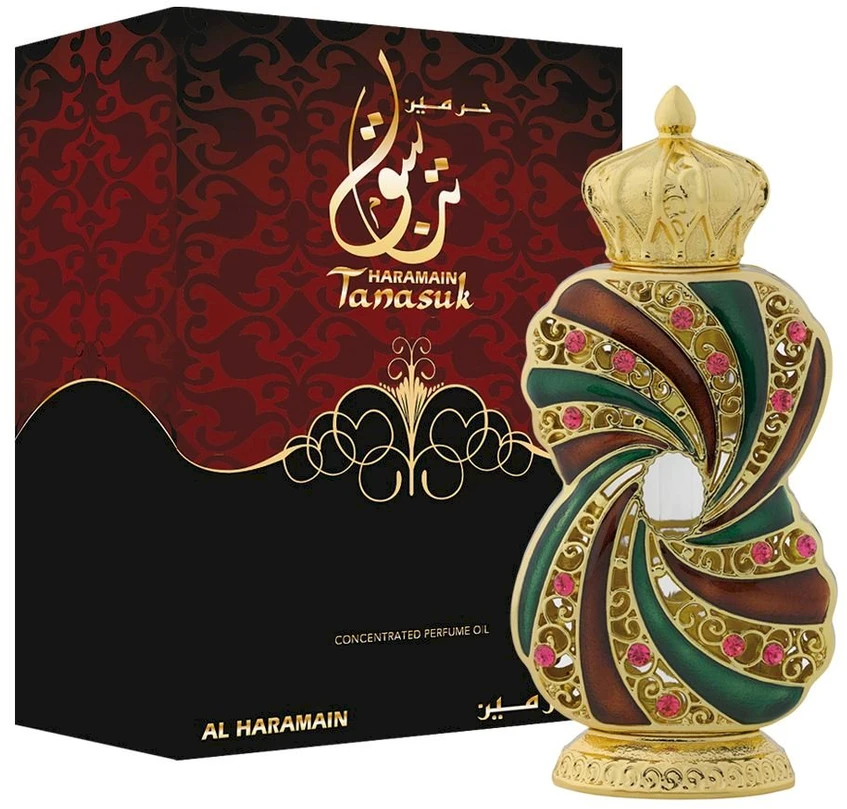 Al Haramain Tanasuk Aliejiniai Kvepalai UNISEX (Vyrams ir Moterims) - 12ml