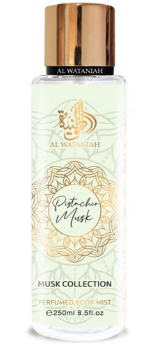 Al Wataniah Pistachio Musk kūno dulksna, 250 ml