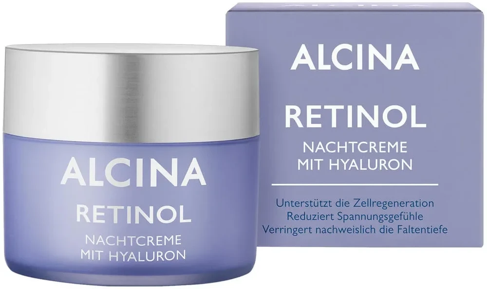 Alcina Retinol Night Kremas, 50 ml