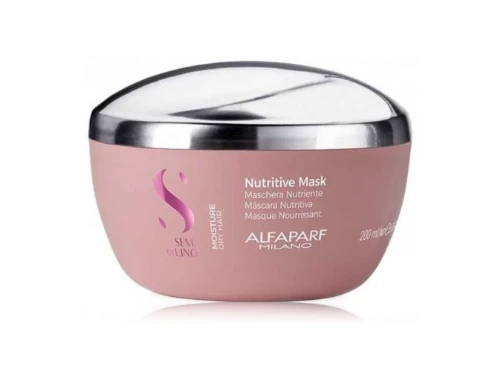Kaukė plaukams Alfaparf Semi Di Lino Drėkinamasis Nutritive Kaukė, 200 ml