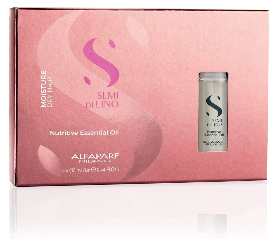 Alfaparf Semi Di Lino Moisture Nutritive Essential Set, 78 ml