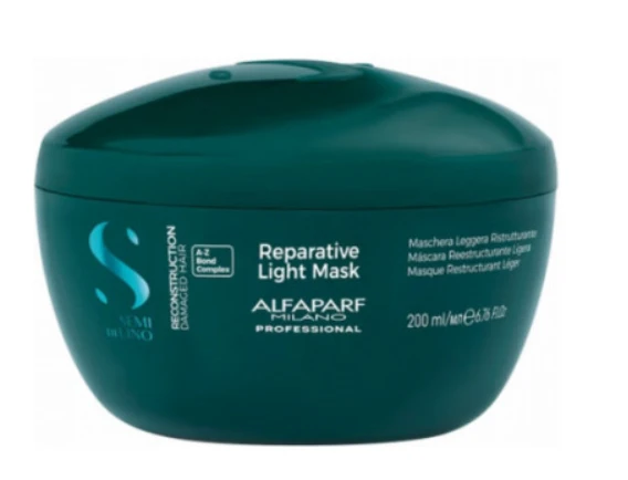 Alfaparf Milano Semi Di Lino Reconstruction Mascarilla Restructurante Ligera, 200 ml