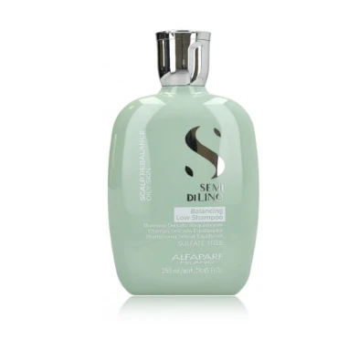 Alfaparf Milano Semi Di Lino Scalp Rebalance Balancing Low Šampūnas šampūnas riebiai galvos odai, 250 ml