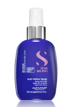 Alfaparf Milano Semi Di Lino Skirtas šviesiems plaukams and Sidabrinis Purškiklis natūraliai šviesiems tiek šviesintiems plaukams 125ml