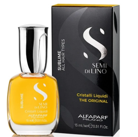 Alfaparf Milano Semi Di Lino Sublime aliejus Visų tipų plaukams 15ml