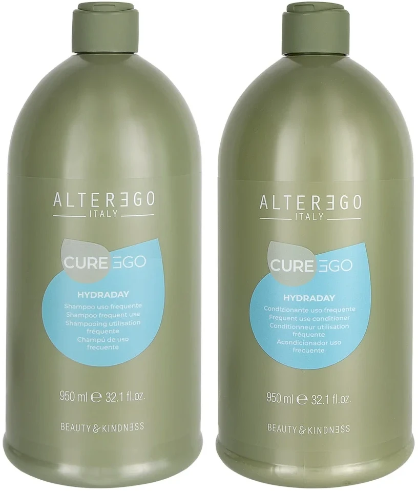 Alter Ego CureEgo Hydraday Šampūnas dažnam naudojimui, 300 ml
