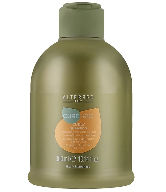 Alter Ego CureEgo Skirtas garbanotiems plaukams Šampūnas šampūnas, 300 ml